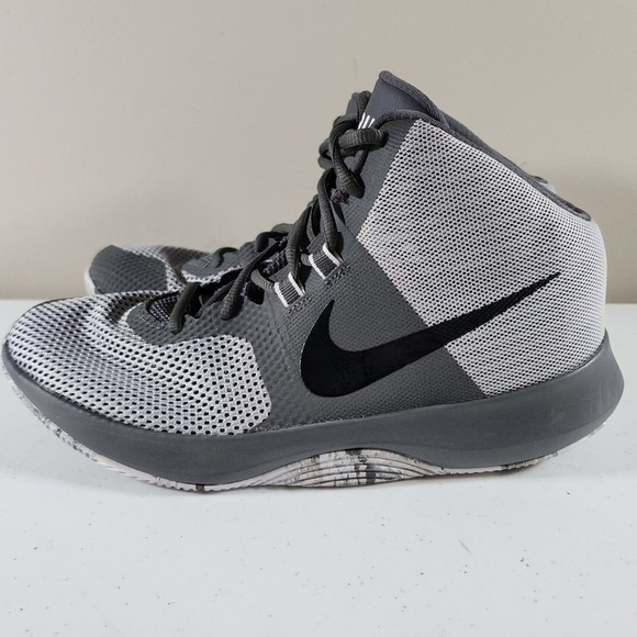 CLEAN Nike Air Precision Wolf Grey Shoes Mens Size 8 Basketball Shoes FAST SH... - Picture 4 of 9
